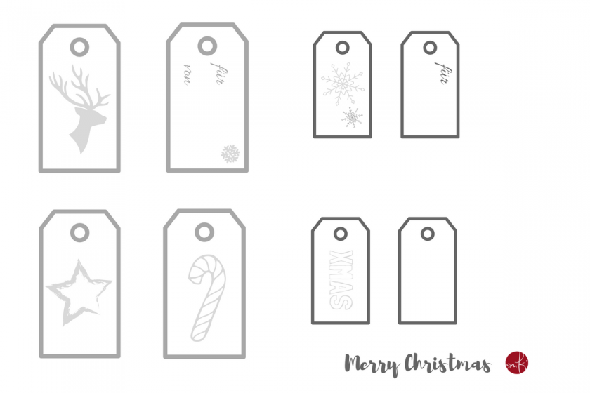 Freebie: Acht hübsche DIY Geschenkanhänger zum Download - katrinrembold.de